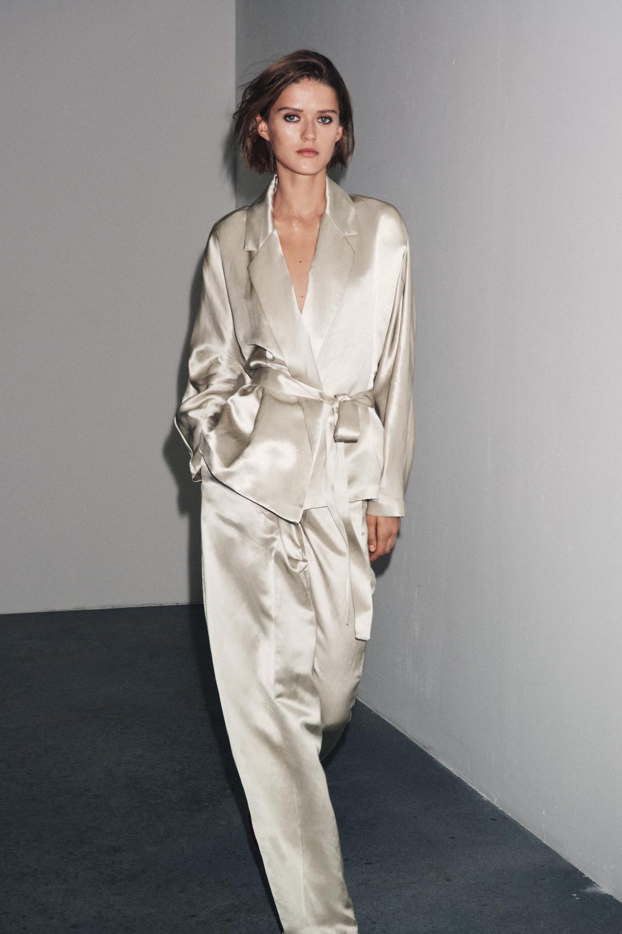 Blazer satiné Catherina LIMITED EDITION - Ivoria