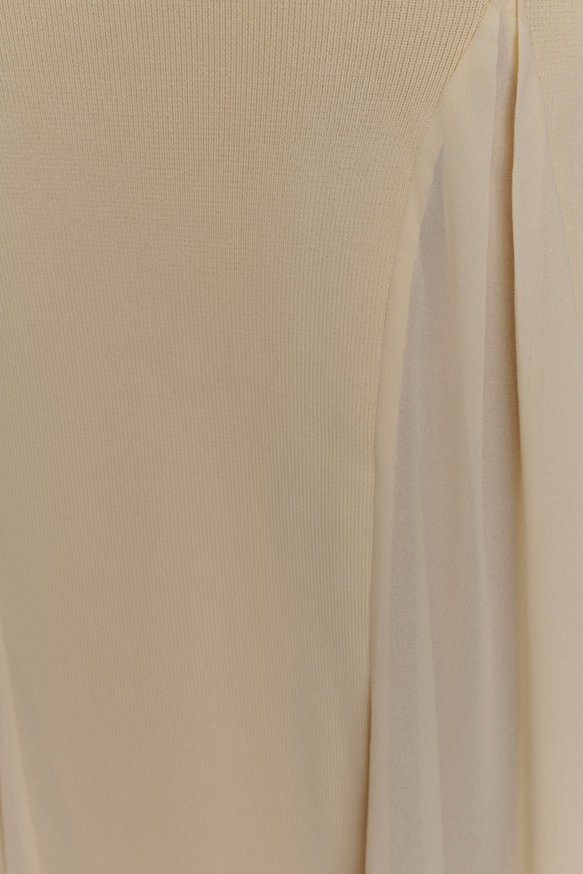 PRESTIGE — Robe longue halter dos nu ivoire - Ivoria