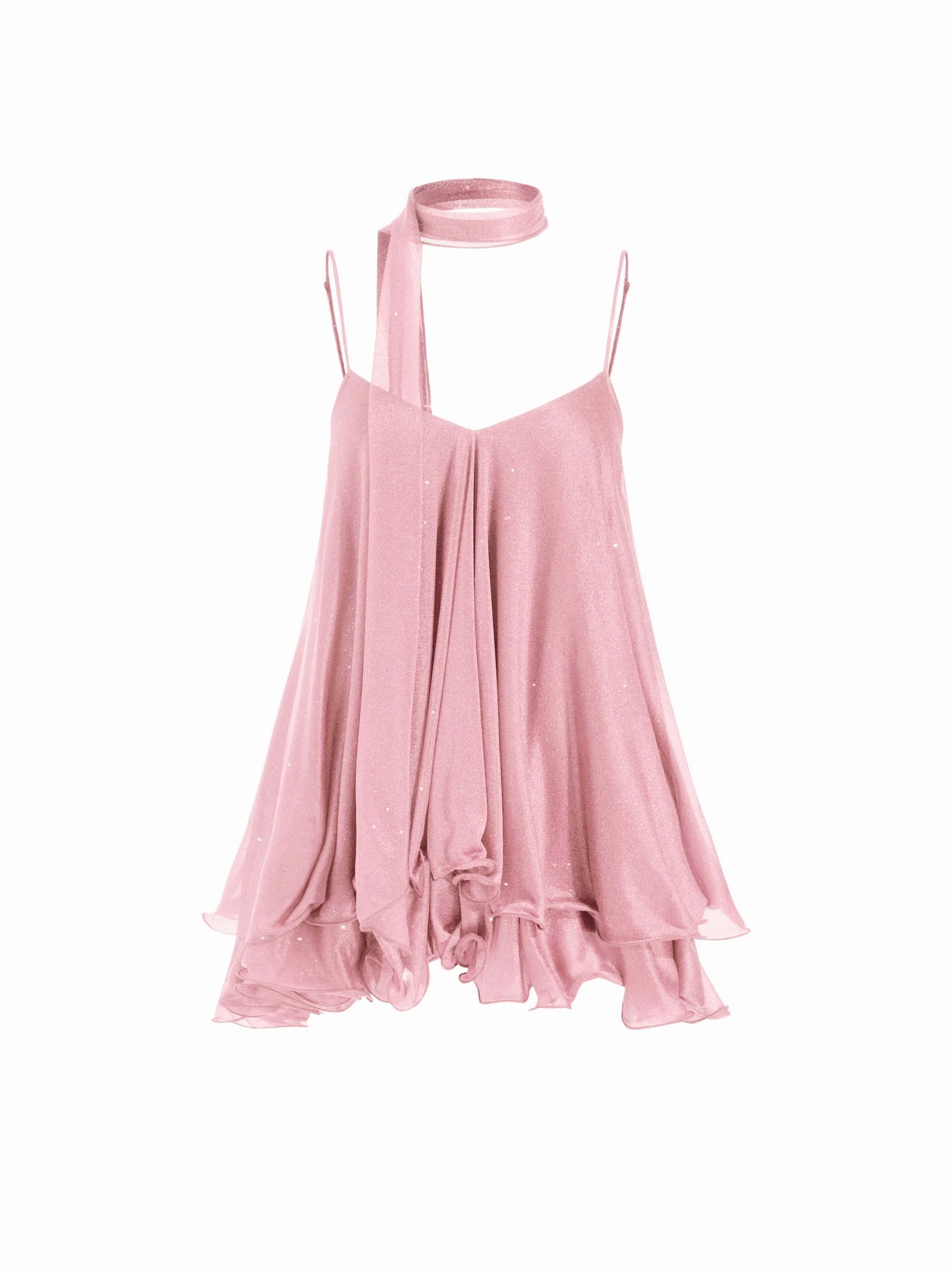Robe Pink Flow Ivoria