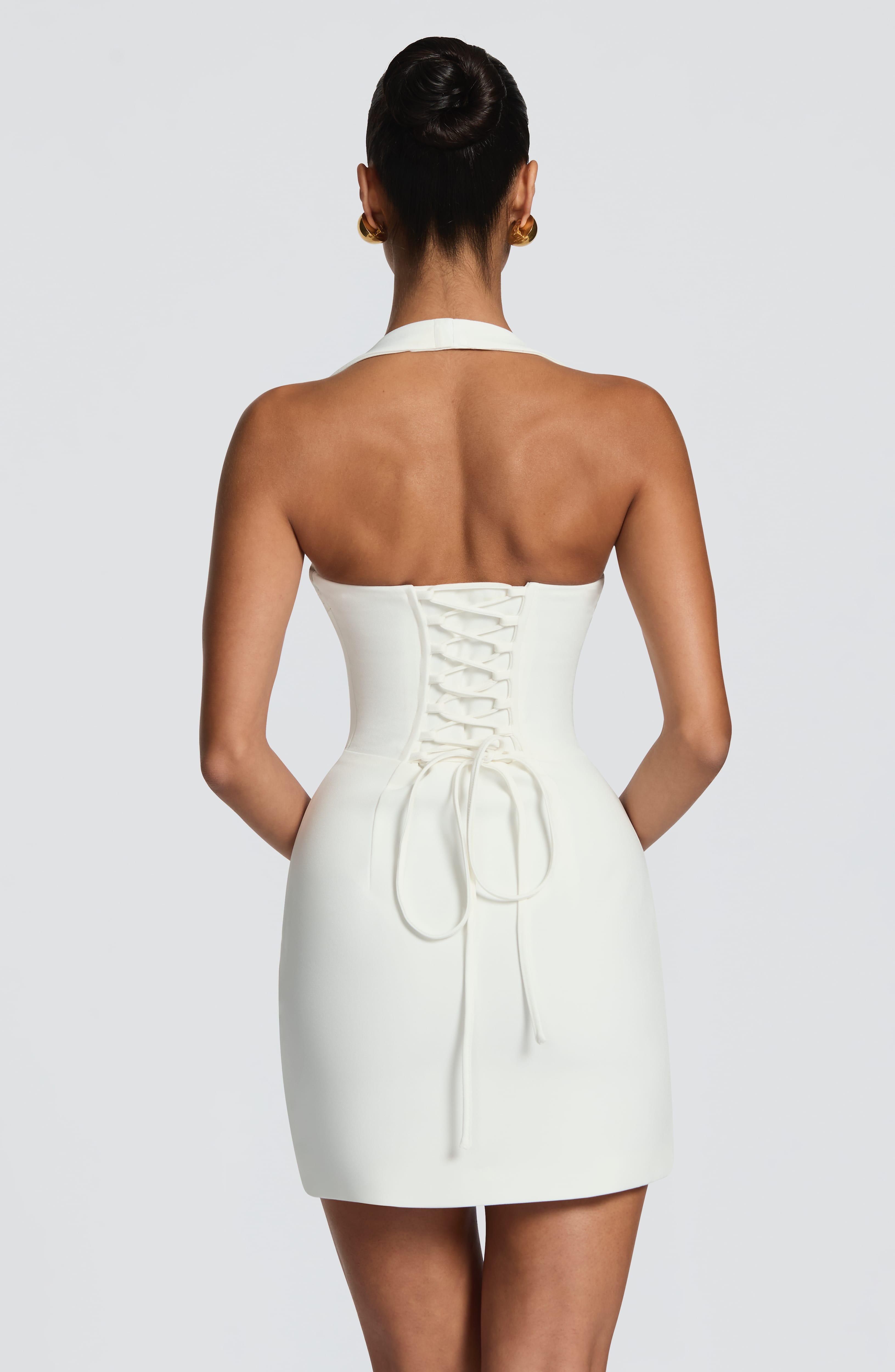 ALBA — Mini robe Ivoire