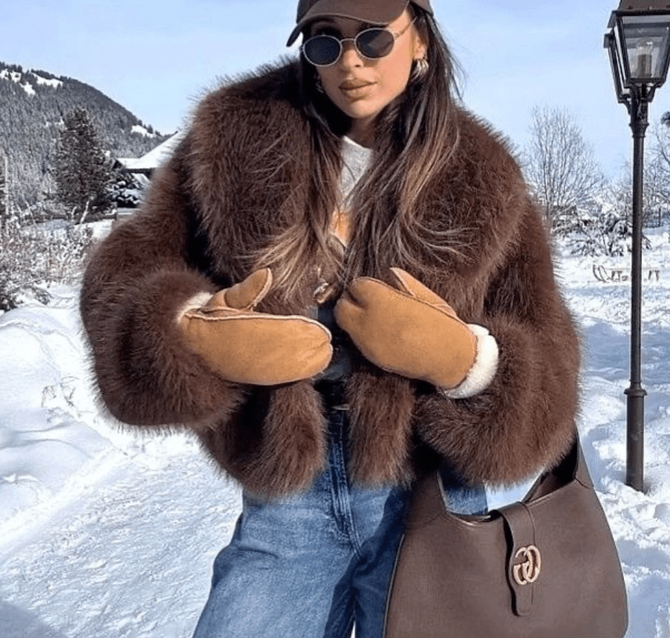 Manteau Fourrure Mila - Ivoria